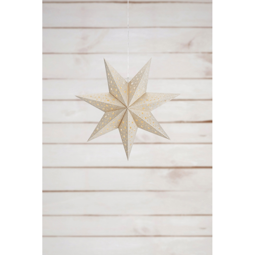 Markslöjd 705610 - LED Décoration de Noël BLANK LED/0,2W/3xAA diam. 45 cm dorée