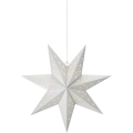 Markslöjd 705612 - BLANK Décoration de Noël LED, 0,2 W, 3x AA, Ø 45 cm, argentée