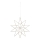 Markslöjd 705751 - Décoration de Noël LED GLEAM LED/0,6W/3xAA doré