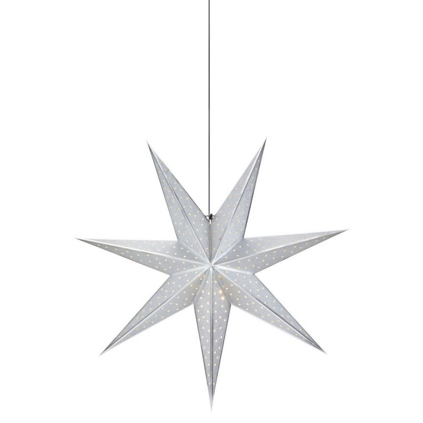 Markslöjd 705769 - Décoration de Noël GLITTER 1xE14/25W/230V d. 45 cm argent