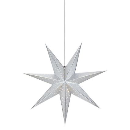 Markslöjd 705788 - Décoration de noël GLITTER 1xE14/25W/230V d. 75 cm argenté