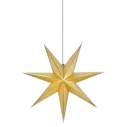 Markslöjd 705790 - Décoration de noël GLITTER 1xE14/25W/230V d. 75 cm doré