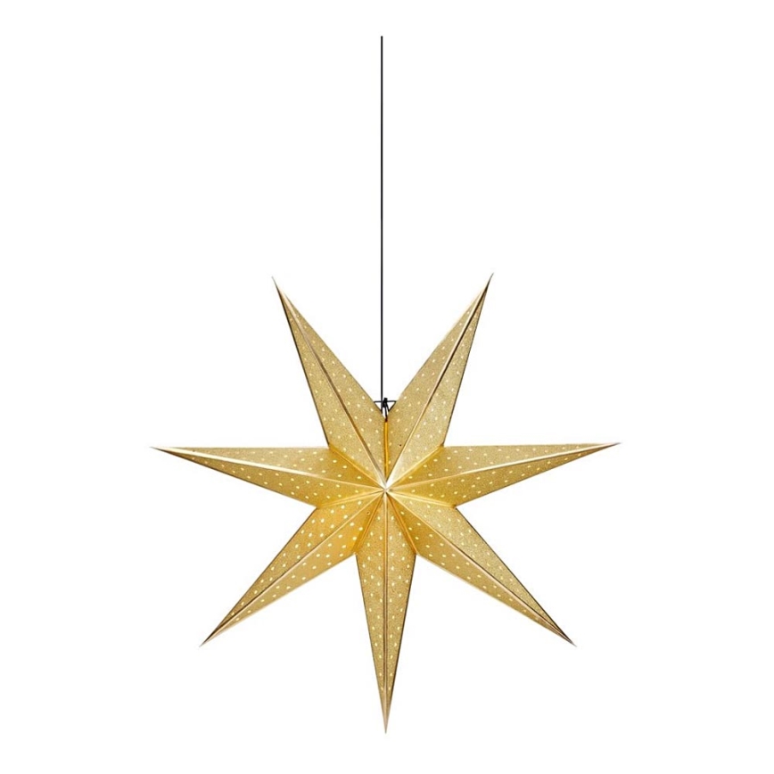 Markslöjd 705791 - Décoration de noël GLITTER 1xE14/25W/230V d. 45 cm doré