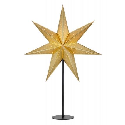 Markslöjd 705795 - Décoration de noël GLITTER 1xE14/25W/230V 65 cm noir/doré