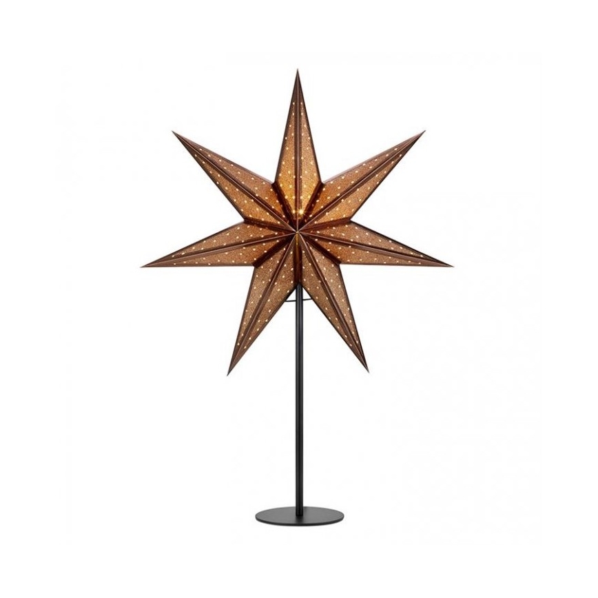 Markslöjd 705796 - Décoration de noël GLITTER 1xE14/25W/230V 65 cm bronze/noir