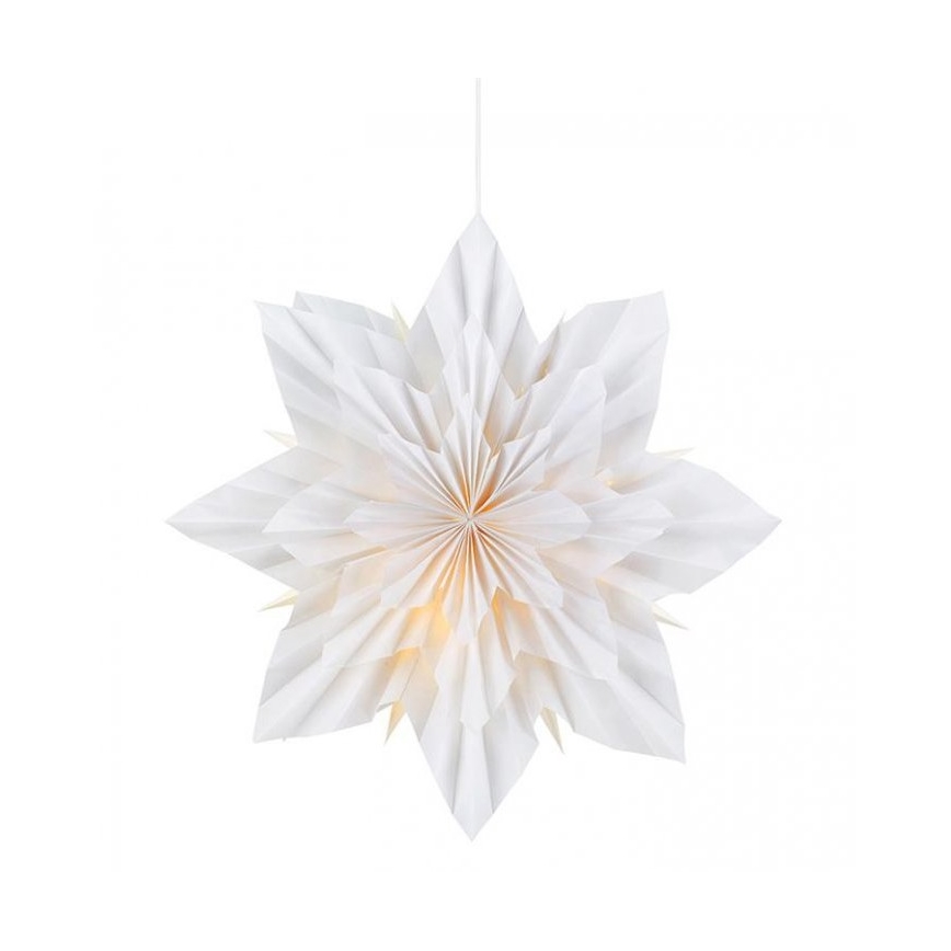 Markslöjd 705836 - Décoration de Noël NEELA 1xE14/25W/230V Ø 43 cm blanche