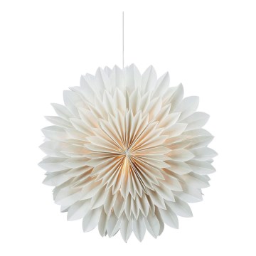 Markslöjd 705841 - Décoration de Noël SOLINA 1xE14/25W/230V d. 60 cm blanc