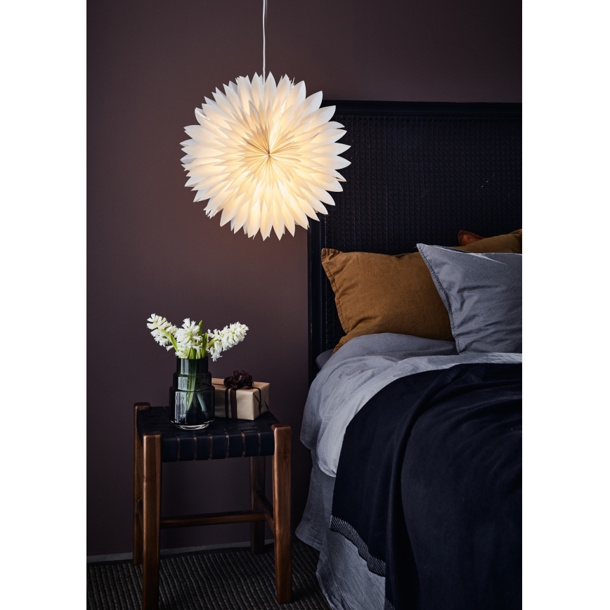Markslöjd 705843 - Décoration de Noël SOLINA 1xE14/25W/230V d. 45 cm blanc