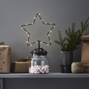 Markslöjd 705854 - Décoration de Noël SWEETIE LED/0,45W/3xAA étoile