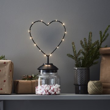 Markslöjd 705855 - Décoration de Noël SWEETIE LED/0,45W/3xAA cœur
