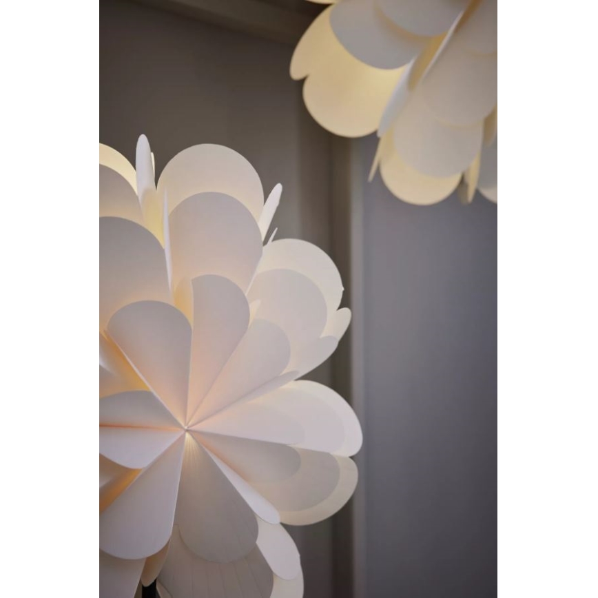 Markslöjd 705946 - Décoration de noël MARAVILLA 1xE14/25W/230V 68 cm blanc/noir