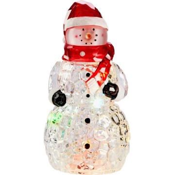 Markslöjd 706045 - Décoration de Noël LED HENRY LED/0,06W/3xAAA bonhomme de neige