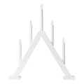 Markslöjd 706222 - Chandelier de Noël ARIELE 5xE10/3W/230V pin/blanc