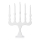 Markslöjd 706278 - Chandelier de Noël SVANEHOLM 5xE10/3W/230V, pin/blanc
