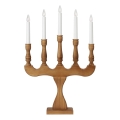 Markslöjd 706279 - Chandelier de Noël SVANEHOLM 5xE10/3W/230V pin/beige