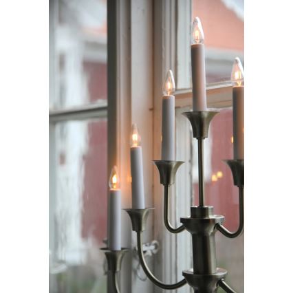 Markslöjd 706282 - Chandelier de Noël GYLLING 7xE10/3W/230V laiton