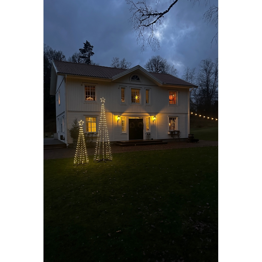 Markslöjd 706330 - Décoration de Noël LED d'extérieur ABETO 380xLED/3,6W/230V 3m IP44 noir