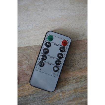 Markslöjd 706348 - Ensemble de 3 décorations de Noël LED dimmables rechargeables PORTREE LED/0,1W/3,7V 150 mAh + télécommande