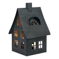 Markslöjd 706368 - Décoration LED de Noël LUTON LED/0,1W/1xCR2032 noire