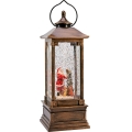Markslöjd 706445 - décoration LED de Noël NOEL LED/0,5W/3xAA lanterne bronze
