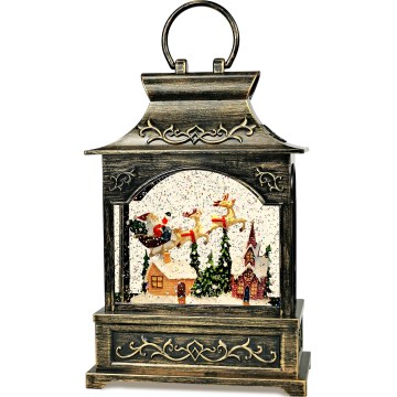 Markslöjd 706446 - Décoration de Noël LED VIXEN LED/0,5W/3xAA bronze/patine