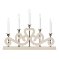 Markslöjd 706453 - Bougeoir de Noël ENEBY 5xE10/3W/230V beige/laiton