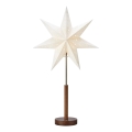 Markslöjd 706493 - Décoration de Noël LED rechargeable NOELLA LED/0,5W/3,7V 2000 mAh marron/blanc