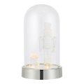 Markslöjd 706526 - Décoration de Noël à LED ISLA LED/0,12W/3xAA chrome brillant/casse-noisette
