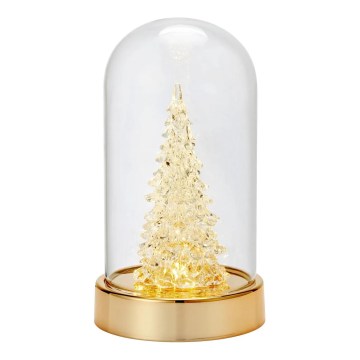 Markslöjd 706531 - décoration de Noël LED ISLA LED/0,06W/3xAA laiton/sapin