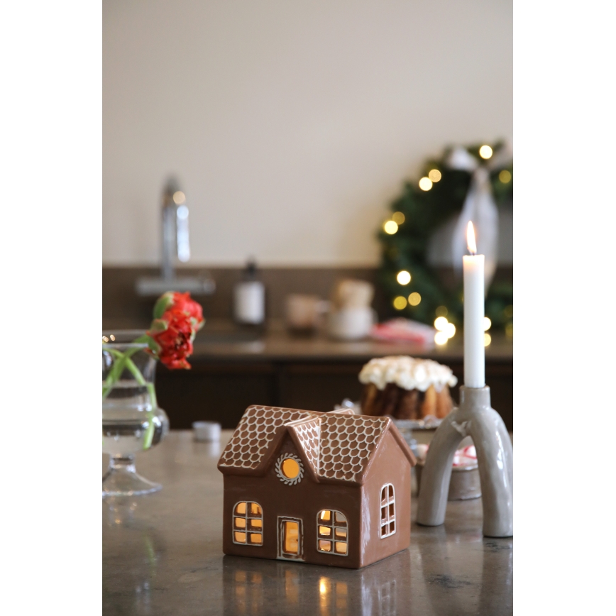 Markslöjd 706540 - Décoration de Noël LED GINGELLA LED/0,06W/1xCR2032 blanc chaud