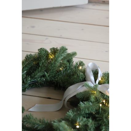 Markslöjd 706541 - Couronne de Noël d'extérieur VINTRA LED/3W/3xAA Ø 60 cm IP44 blanc chaud