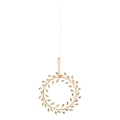 Markslöjd 706558 - décoration de Noël LED ARIA LED/3,12W/2xAA dorée