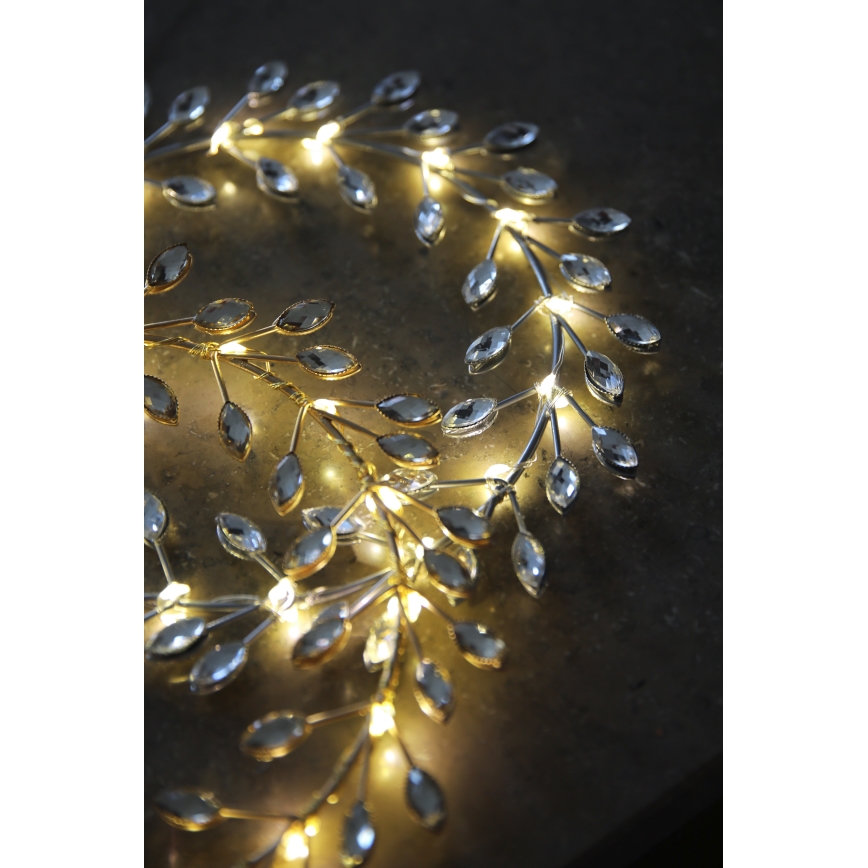 Markslöjd 706558 - décoration de Noël LED ARIA LED/3,12W/2xAA dorée