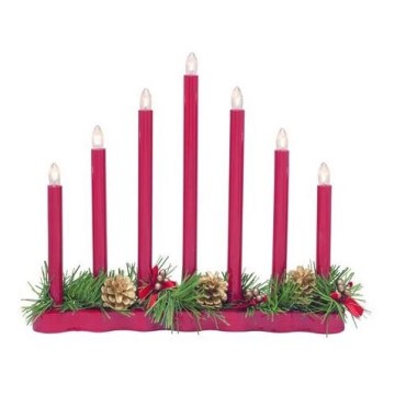 Markslöjd 8308,120 - Bougeoir de Noël HOL 7xE10/3W/230V
