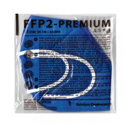Masque DEXXON MEDICAL FFP2 NR Bleu foncé 20pcs