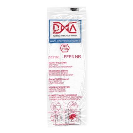 Masque DNA FFP3 NR CE 2163 Medical 25pcs