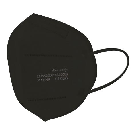 Masque FFP2 NR CE 0598 noir 1pc