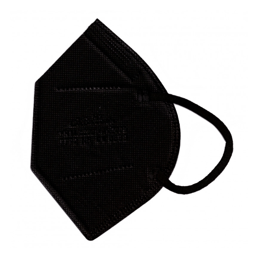 Masque FFP2 NR CE 0598 noir 1pc
