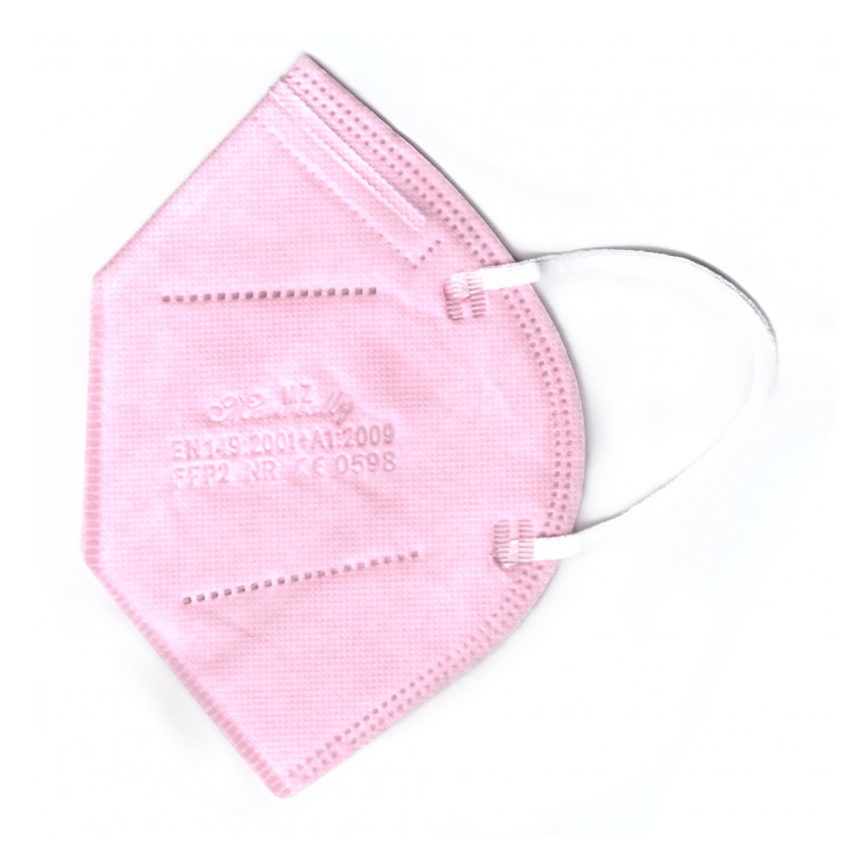 Masque FFP2 NR CE 0598 rose 1pc