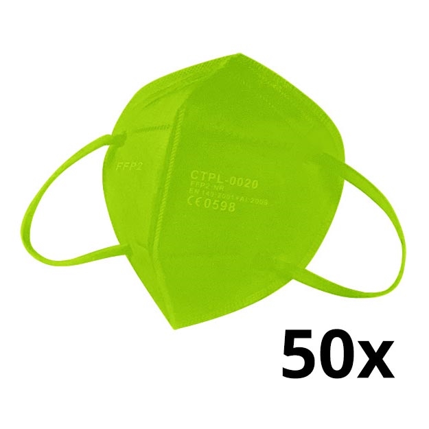 Masque Media Sanex FFP2 NR / KN95 Vert 50pcs