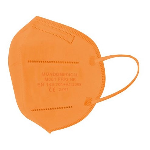 Masque Mondo Medical FFP2 NR orange 1pc