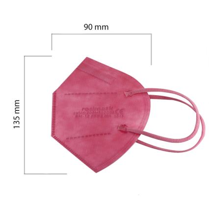 Masque taille enfant FFP2 ROSIMASK MR-12 NR rose 1pc