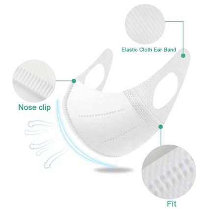 Masque visage KN90 NR D 50pcs