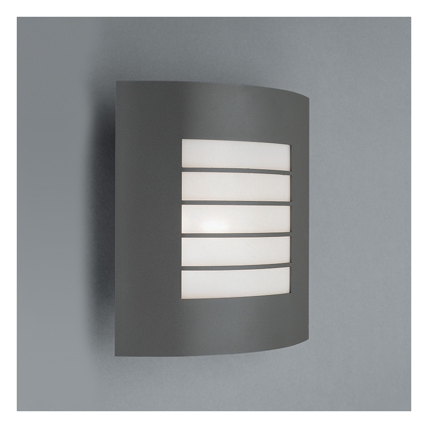 Philips Massive - Applique murale extérieure 1xE27/60W foncé gris IP44