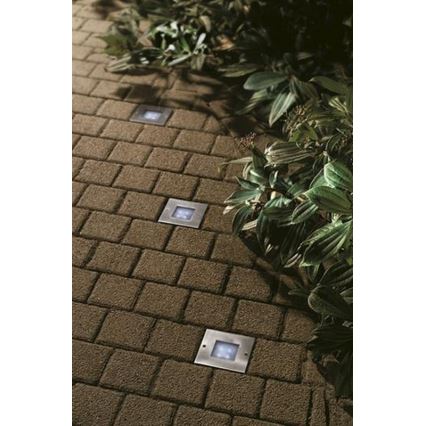 Massive 17079/47/10 - Spot extérieur LED encastrable au sol BEDFORD 3xLED/0,24W (3x4LED)