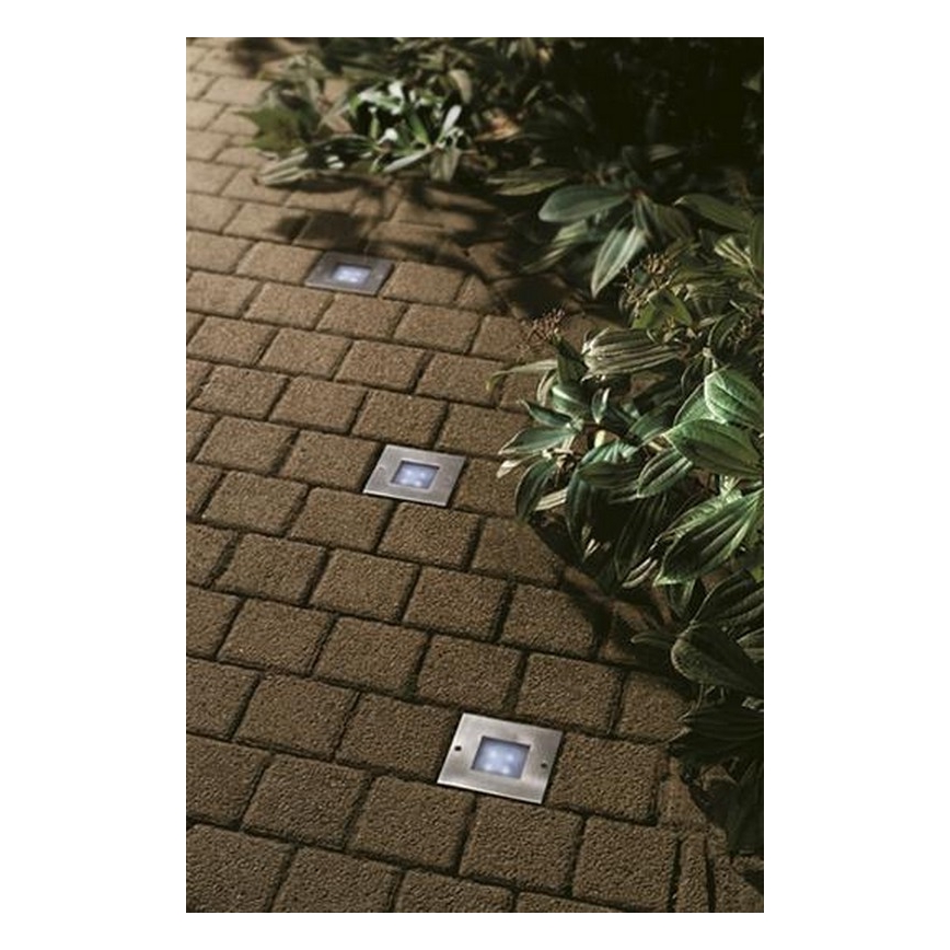 Massive 17079/47/10 - Spot extérieur LED encastrable au sol BEDFORD 3xLED/0,24W (3x4LED)