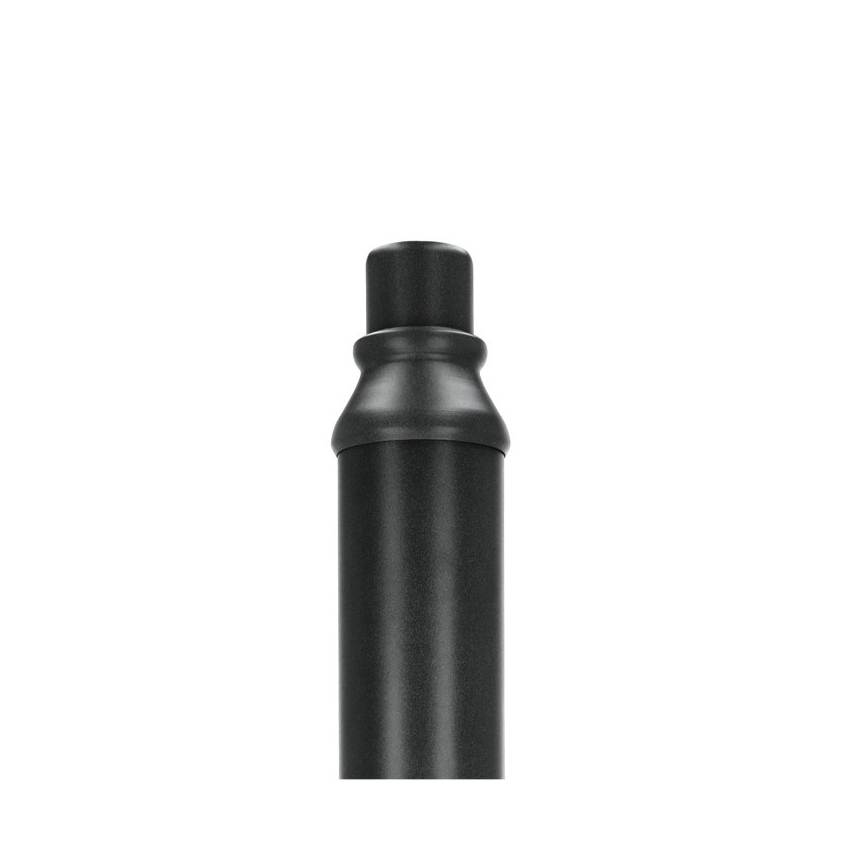 Mât métallique pour éclairage extérieur BASE, 3 m, noir