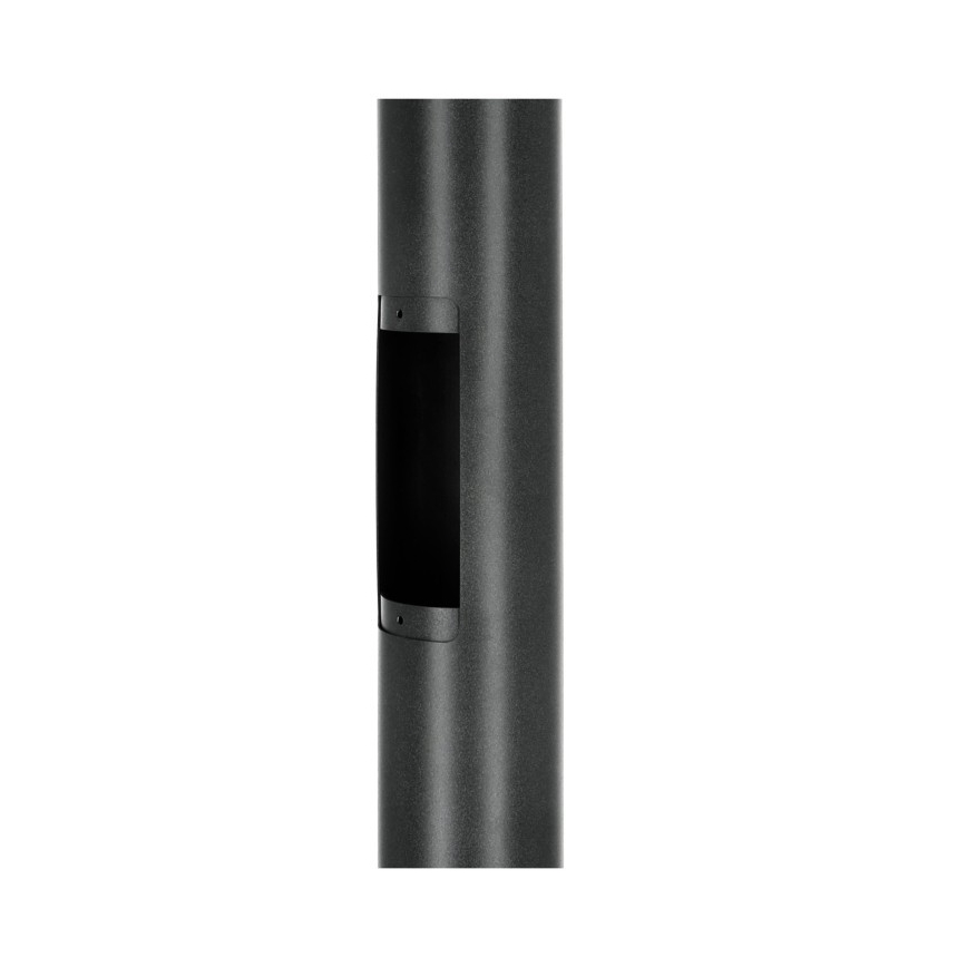 Mât métallique pour éclairage extérieur BASE, 3 m, noir