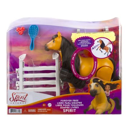 Mattel - Cheval Spirit avec accessoires 3xAG13