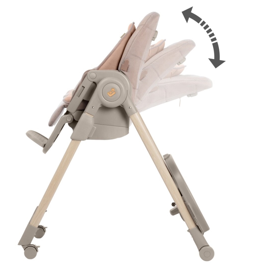 Maxi-Cosi - Chaise haute enfant MINLA PLUS beige/rose